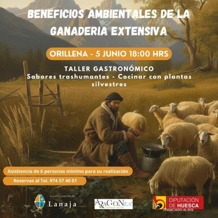 Imagen TALLER GASTRONOMICO : SABORES TRASHUMANTES