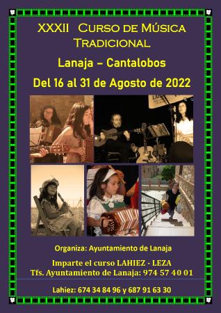 Imagen XXXII Curso de música tradicional