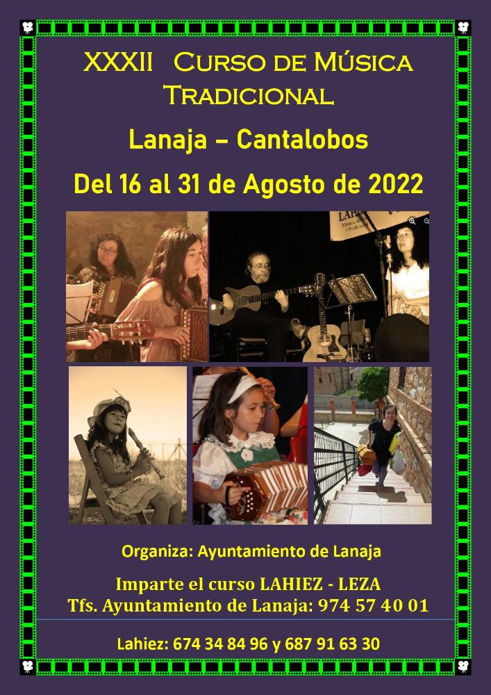 Imagen XXXII Curso de música tradicional
